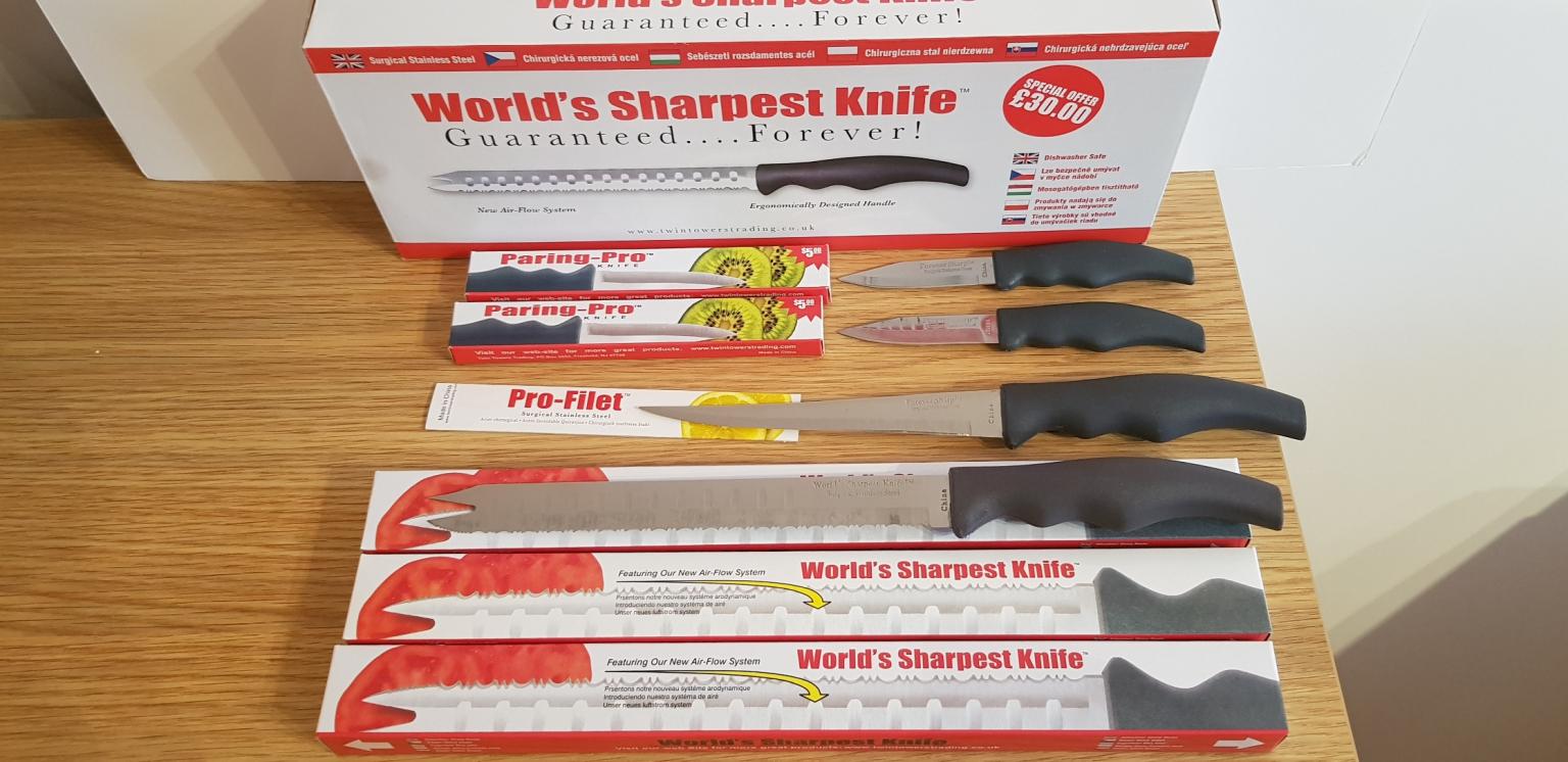 World S Sharpest Knife Set In SL2 Britwell For 18 00 For Sale Shpock