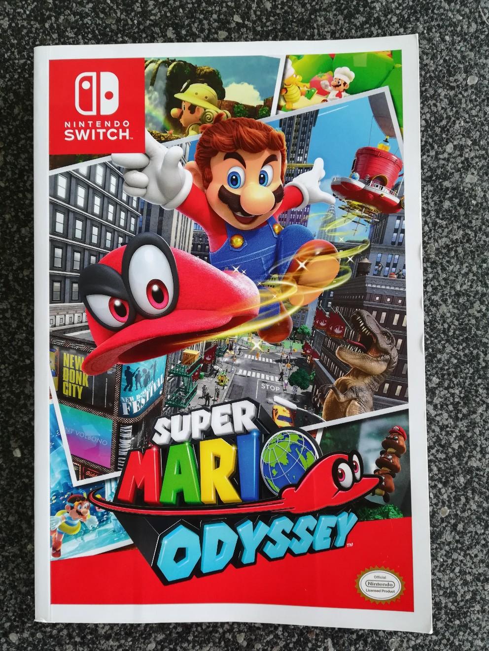 Super Mario Odyssey L Sungsbuch Nintendo In F R Zum