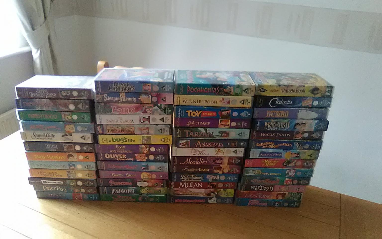 Bundle Of Disney Videos VHS In WF Wakefield For For Sale Shpock