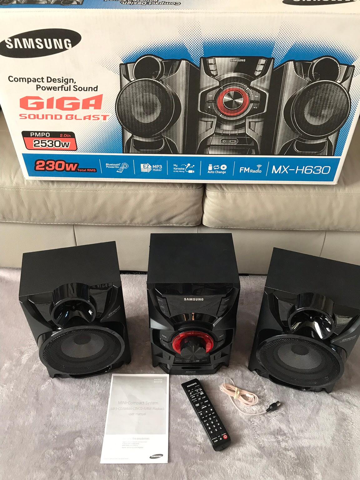 Samsung Giga Sound Blast System MX H630 In BR3 London For 70 00 For