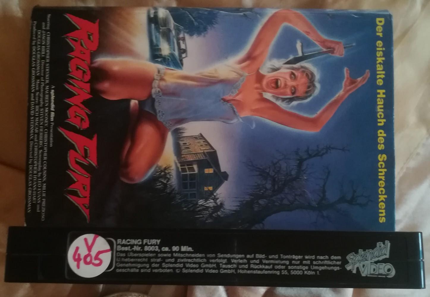 ERSTAUFLAGE Gr Hartbox RAGING FURY VHS in 8355 Tieschen für 20 00