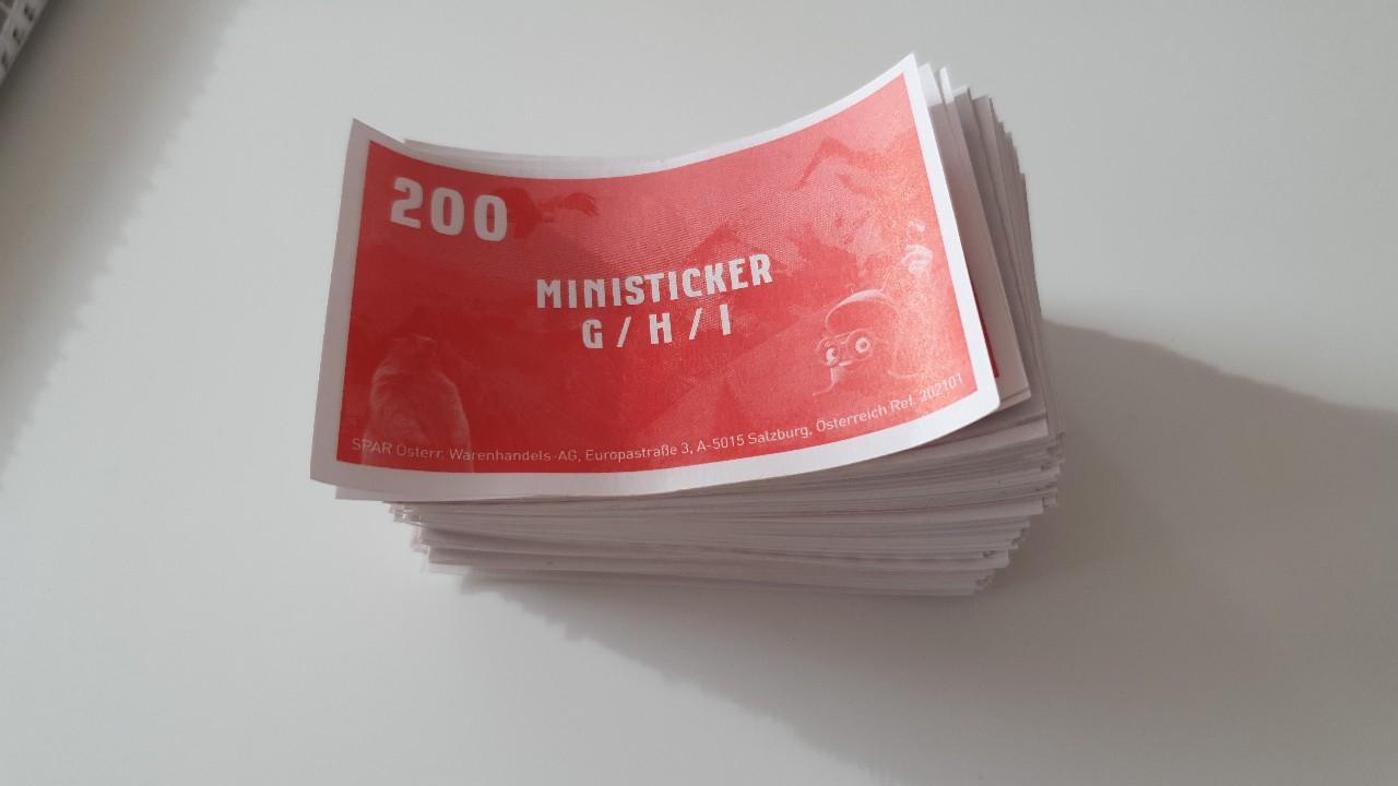 Spar Stickermania 2021 in 5270 für 0 10 zum Verkauf Shpock DE