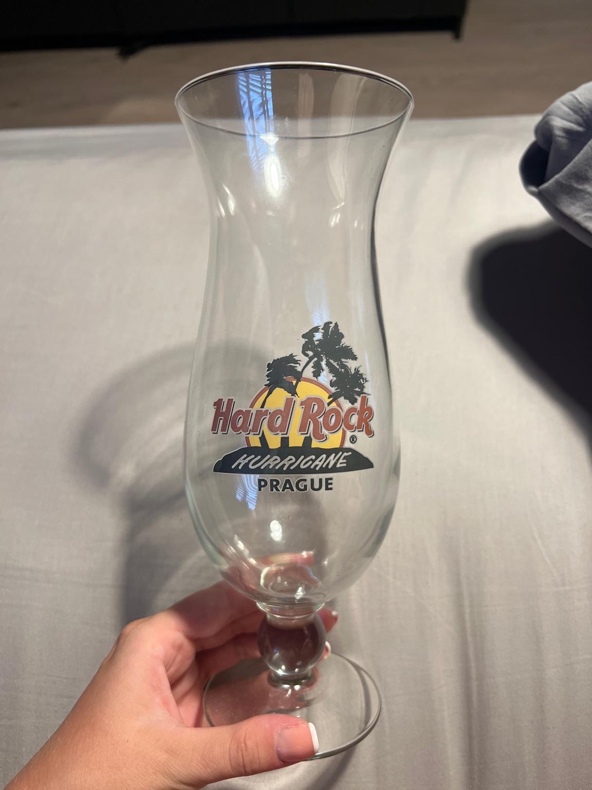 Hard Rock Cafe Hurricane Glass Prague In Sl Maidenhead F R