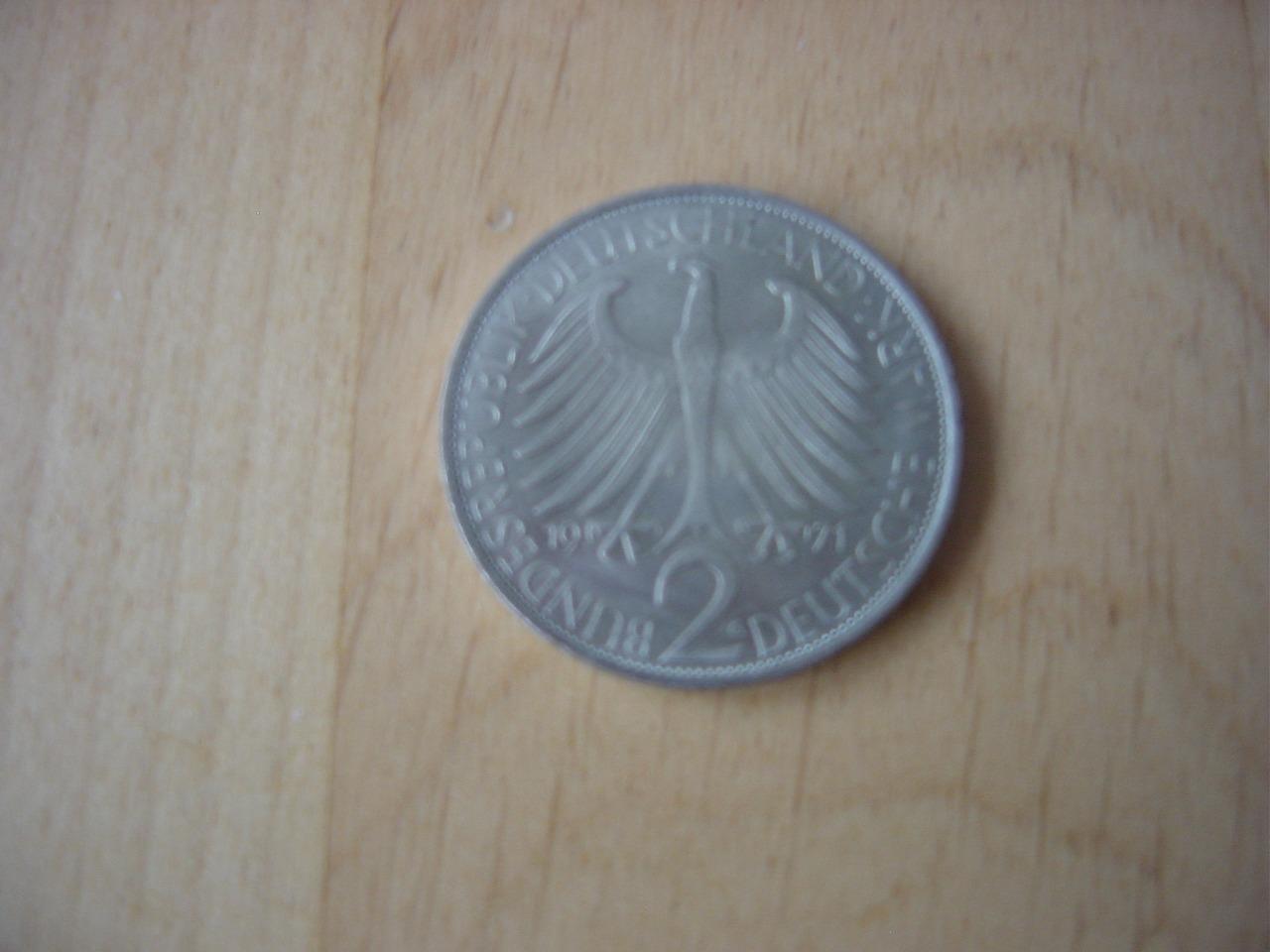 2 Deutsche Mark DM BRD 1971 G Max Planck in 70378 Stuttgart für 50 00