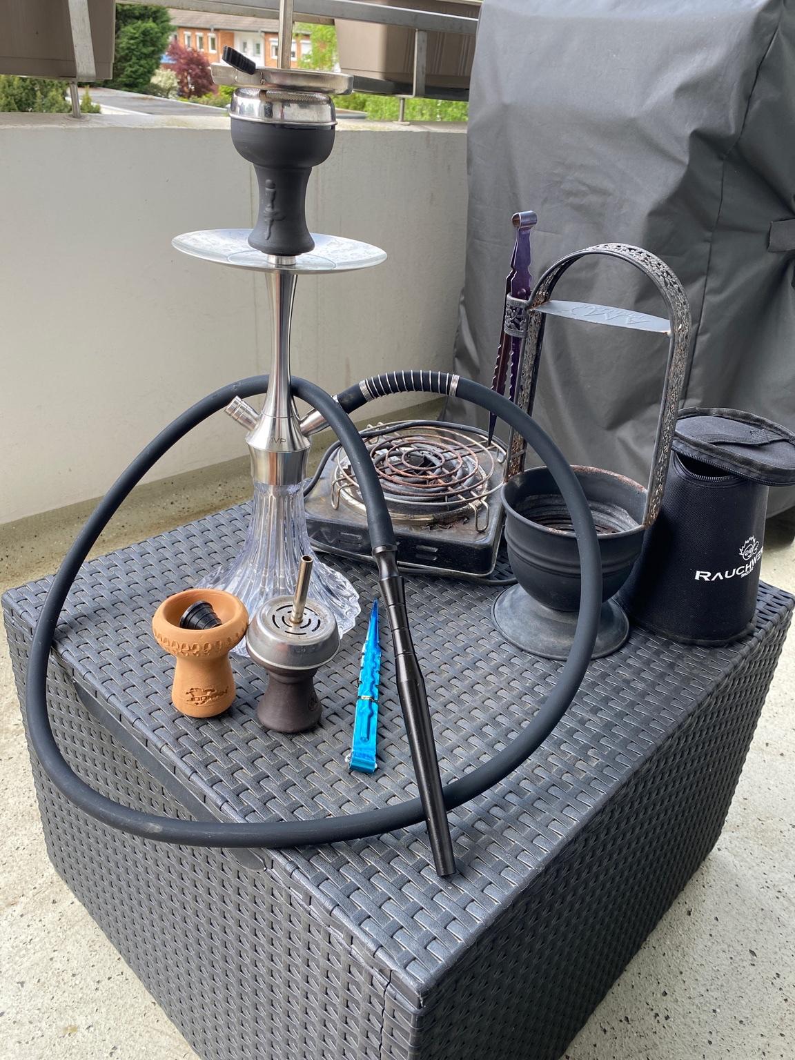 Kleine Edelstahl Shisha Aladin Mvp In Hilden F R Gratis Zum