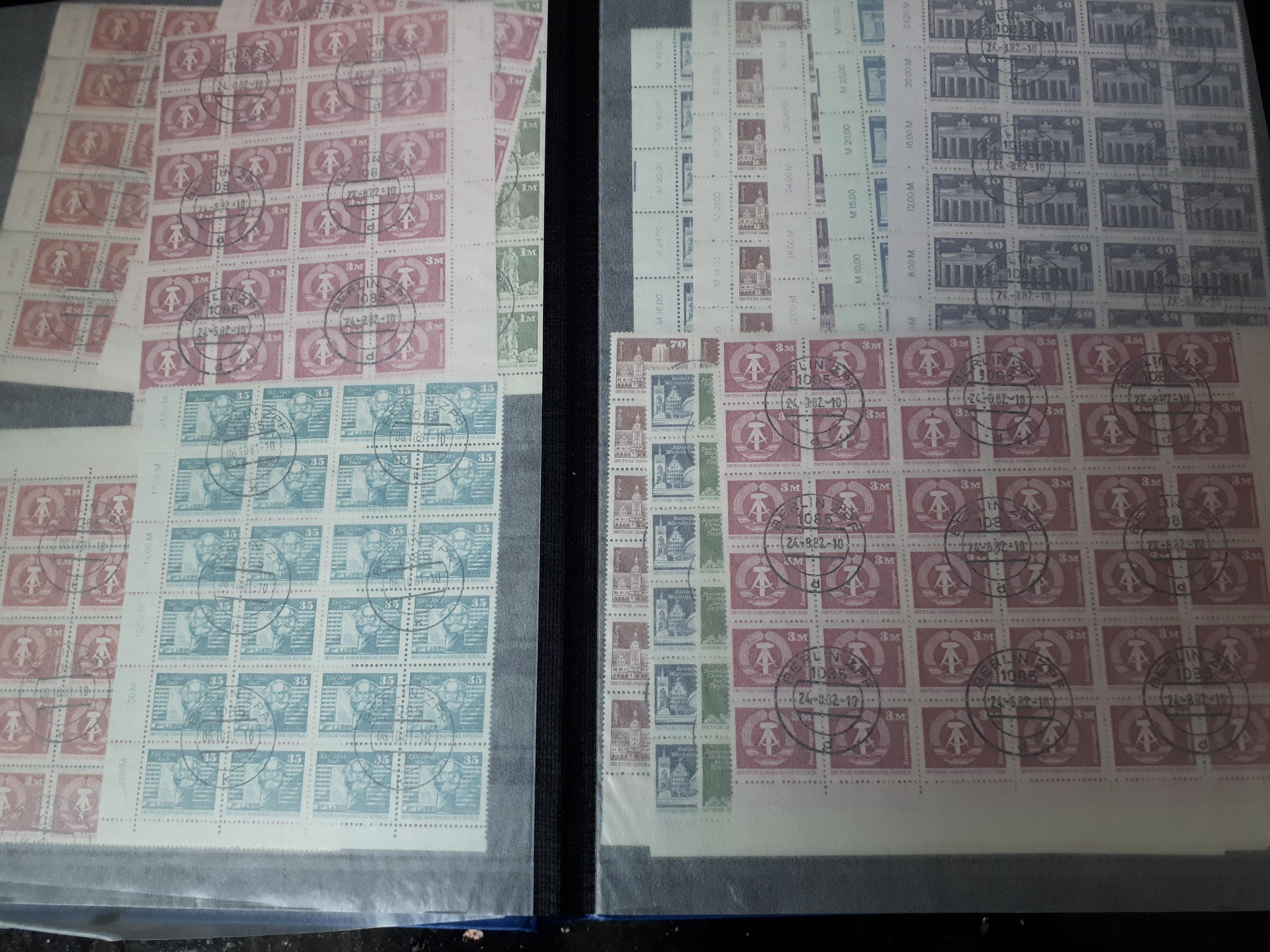 BRIEFMARKEN AUFBAU DER DDR Kleinformat in 44866 Bochum für 35 00