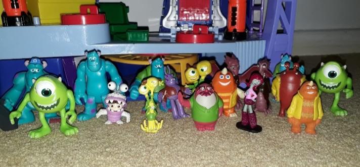 Imaginext Monsters Inc Scare Floor Figures In Sa Morriston F R