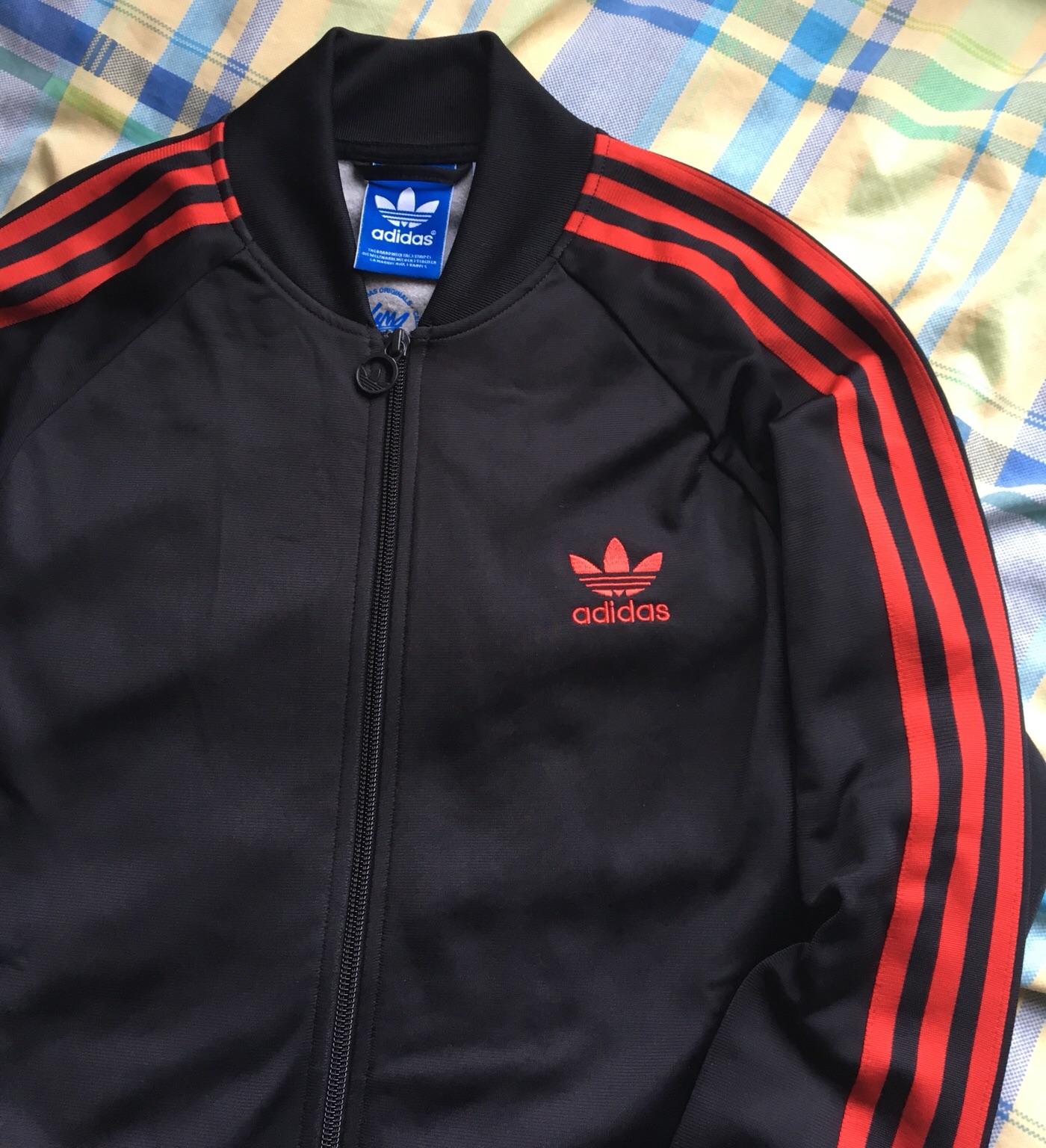 Adidas Red Tracksuit