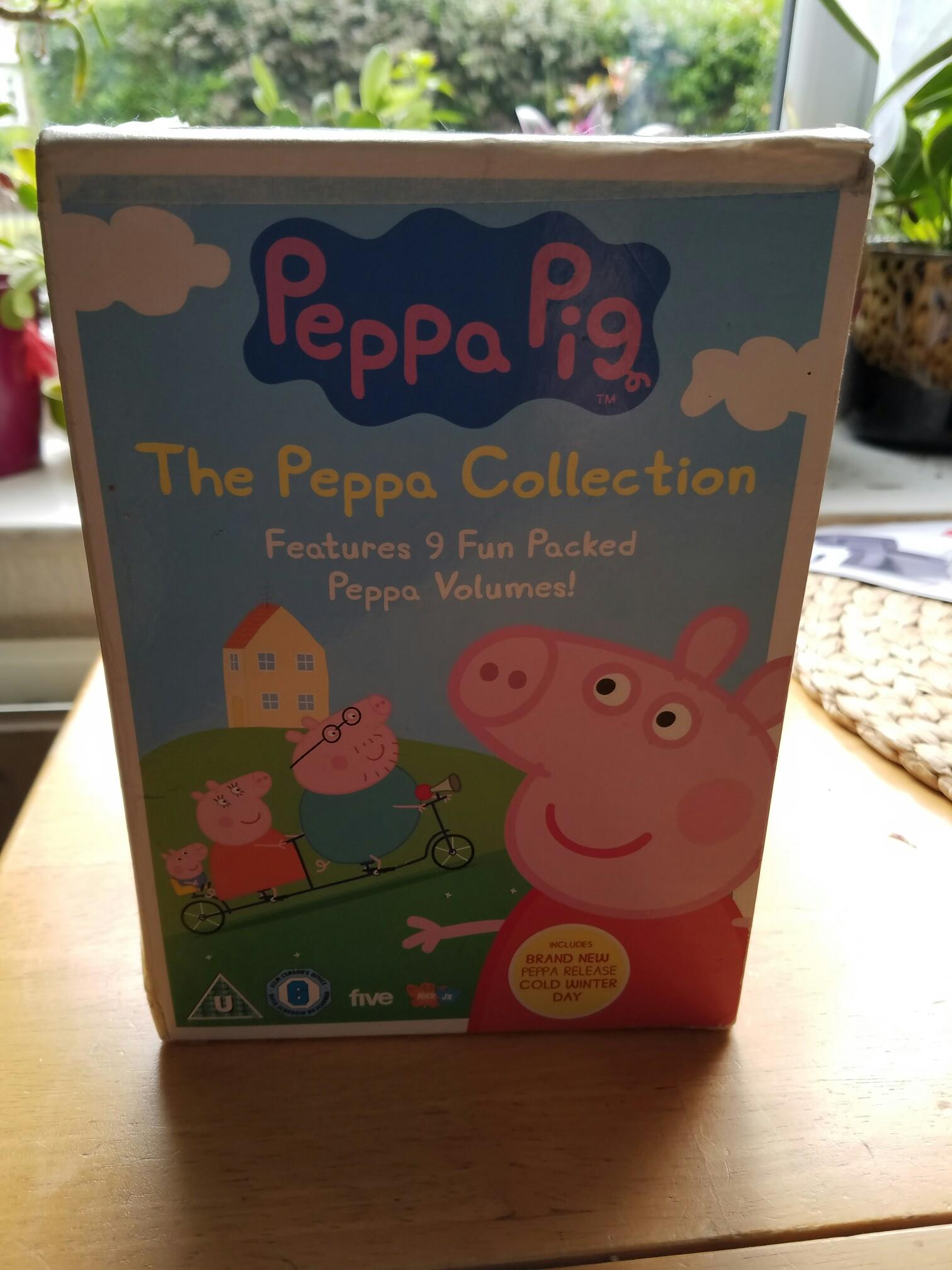 Peppa Pig DVD collection 9 Discs in WA13 Lymm for £10.00 for sale Shpock