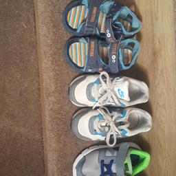 Air max and sandals size 8 other nikes 8 1/2 £5 each for nikes £3 for sandals