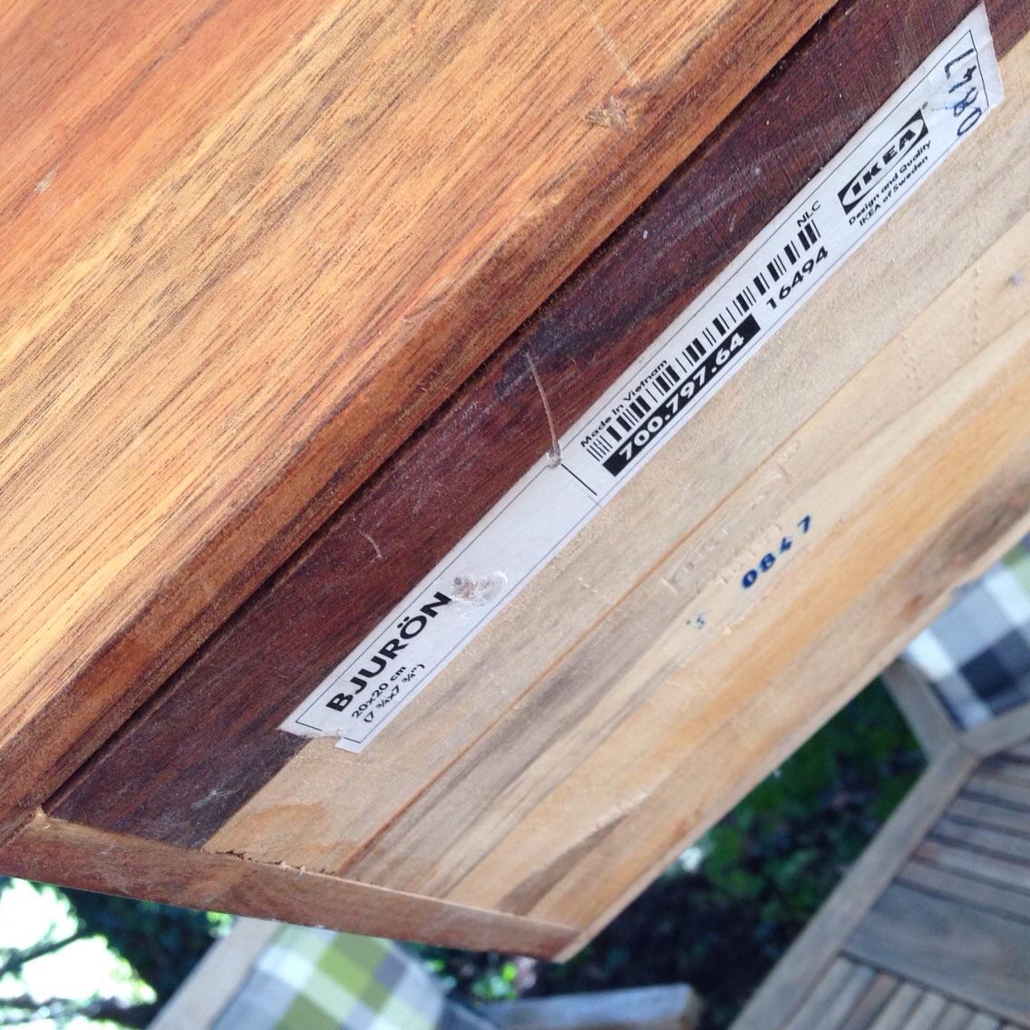 IKEA bjurön übertopf Blumentopf Holz in 91301 Forchheim für 7,00 € zum