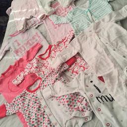 Washed in fairy with softener. Lovely  sleepsuits with mitts. £15