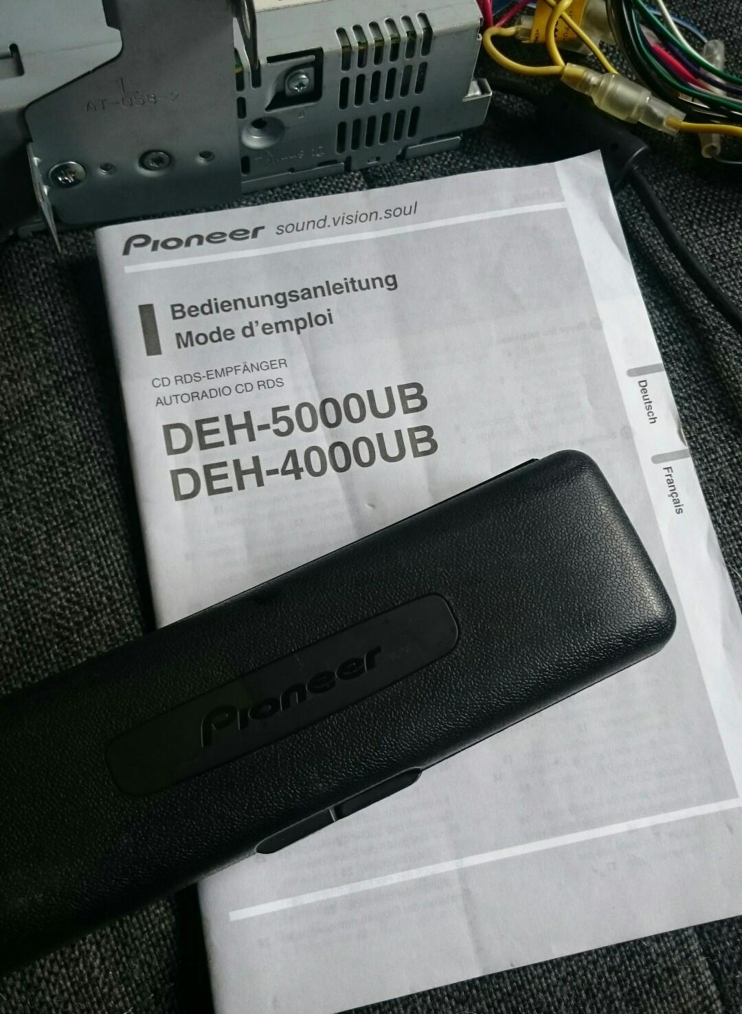 Pioneer Autoradio DEH-5000UB in 04315 Leipzig für 40,00 € zum Verkauf ...