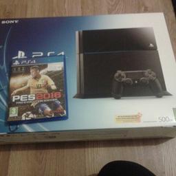 ps4 console only played a hand full of times all cables and controller and pes 2016