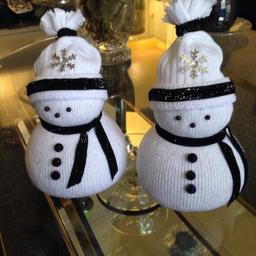 Sock snowman
Colour black but other colours available to order
Only £2.50 each