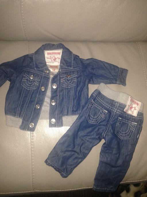 Buy & Sell Cann Hall East London - Photos for True religion baby jean set 3m