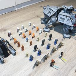 Die Sammlung besteht aus einem
Lego Star Wars 75015 - Corporate Alliance Tank Droid ,
Lego Star Wars 75019 - AT-TE
Und einigen Figuren und deren Waffen.
Sets Vollständig
bis auf 2 fehlende Kanonen Rohre. (Einfach zu ersetzen.)
Würde mich über Gebote Freuen.
(❗️bitte faire❗️)
Lieferung 📦 möglich