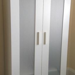 The wardrobe is in good condition and it's dismantled. (180 x 81 cm) - £20

Mattres is clean and very comfortable! - £30