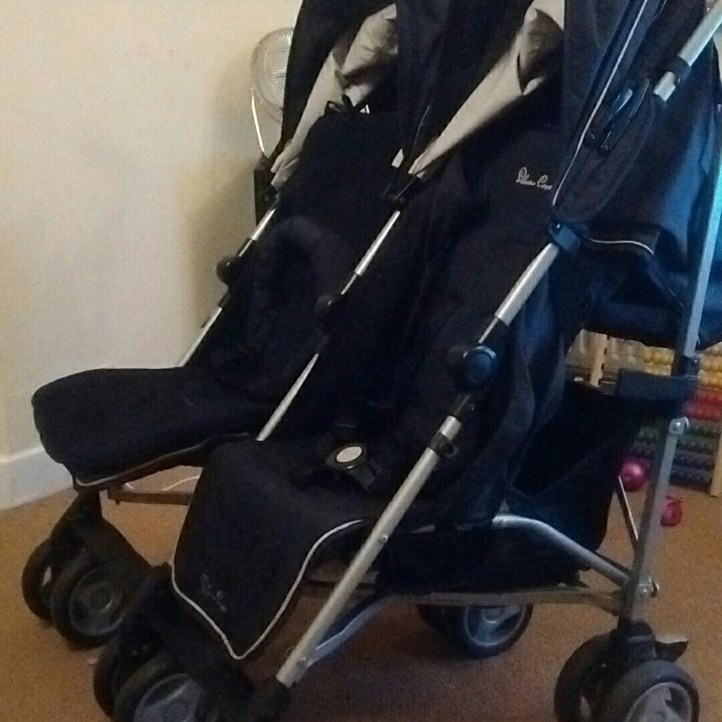 Silver cross pop duo hotsell double stroller