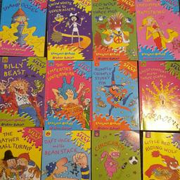 Box set of 12 seriously silly stories. Slight wear on the box but all books in good condition.