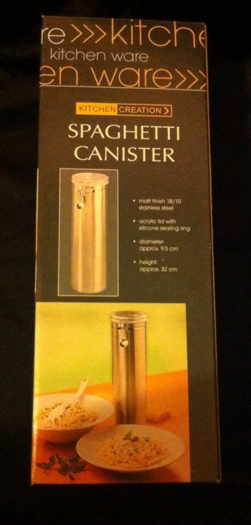 Buy & Sell Lancashire West Lancashire - Photos for New spaghetti canister stainless steel