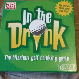 Brand new board golf drinking game