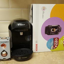 Tassimo Vivvy Around 3 months old used but great condition comes with a few espresso shots. Upgraded machines. Grab a bargain still got box