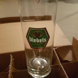 Hallo, 

verkaufe diese 10 Diebels Alt Biergläser. 
In einem Glas passen 0,4 l 

Preis gilt für alle Gläser zusammen. 
Gebrauchsspuren könnten vorhanden sein. 

Bei weiteren Fragen einfach melden:)