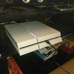 Sony Ps4 in white.
Comes with no games and no controller.