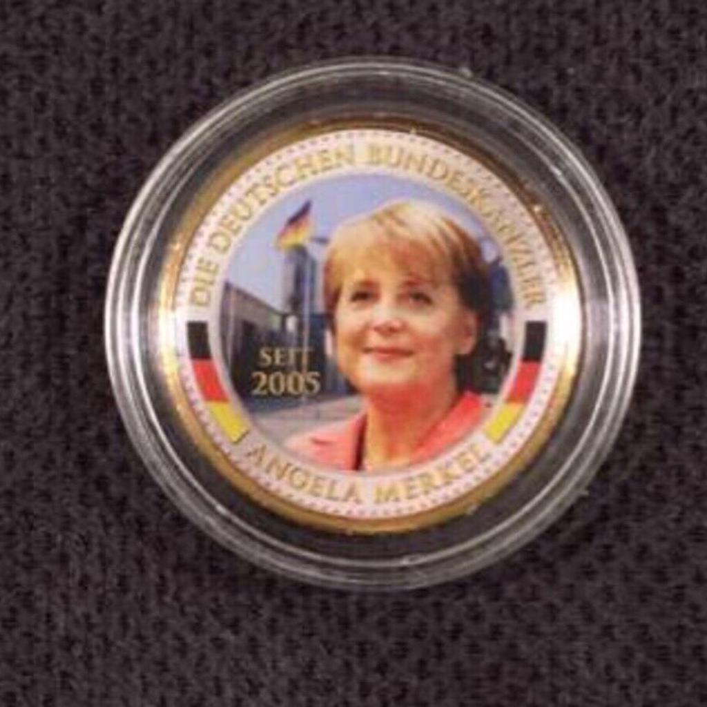 2 Euro Münze
Angela Merkel
Vorderseite vergoldet

für alle Produkte die ich verkaufe kein Garantie Gewährleistung oder Rückgabe oder Tausch