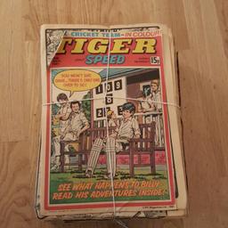 Tiger speed comics in 1981 around 40