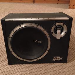 Vibe car sub speaker and amp built in good condition £50 Ono