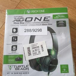 Brand new turtle beach headphones for xbox one. Unused n still unwrapped.