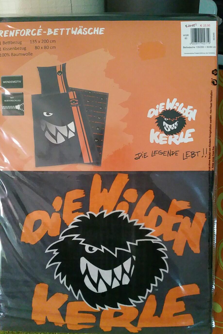 die wilden Kerle Bettwäsche neu in 74348 Lauffen am Neckar für 15,00 € zum Verkauf