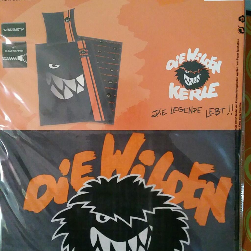die wilden Kerle Bettwäsche neu in 74348 Lauffen am Neckar für 15,00 € zum Verkauf