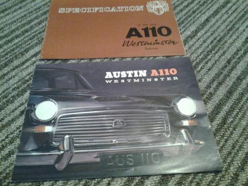 Vehicles West Midlands Birmingham - Photos for Vintage austin a110 sales brochures