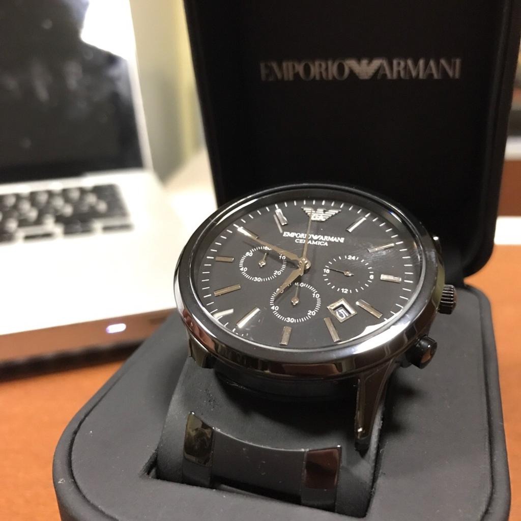 Orologio emporio armani hot sale ceramica ar1451