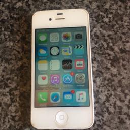 iPhone 4s 16 gig unlocked to any network no iCloud or passcode on it offers or swops