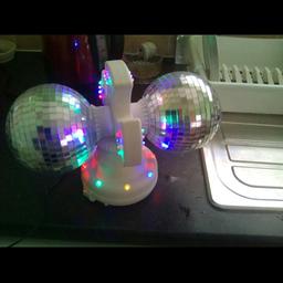 Disco ball lights £5 collection northshore