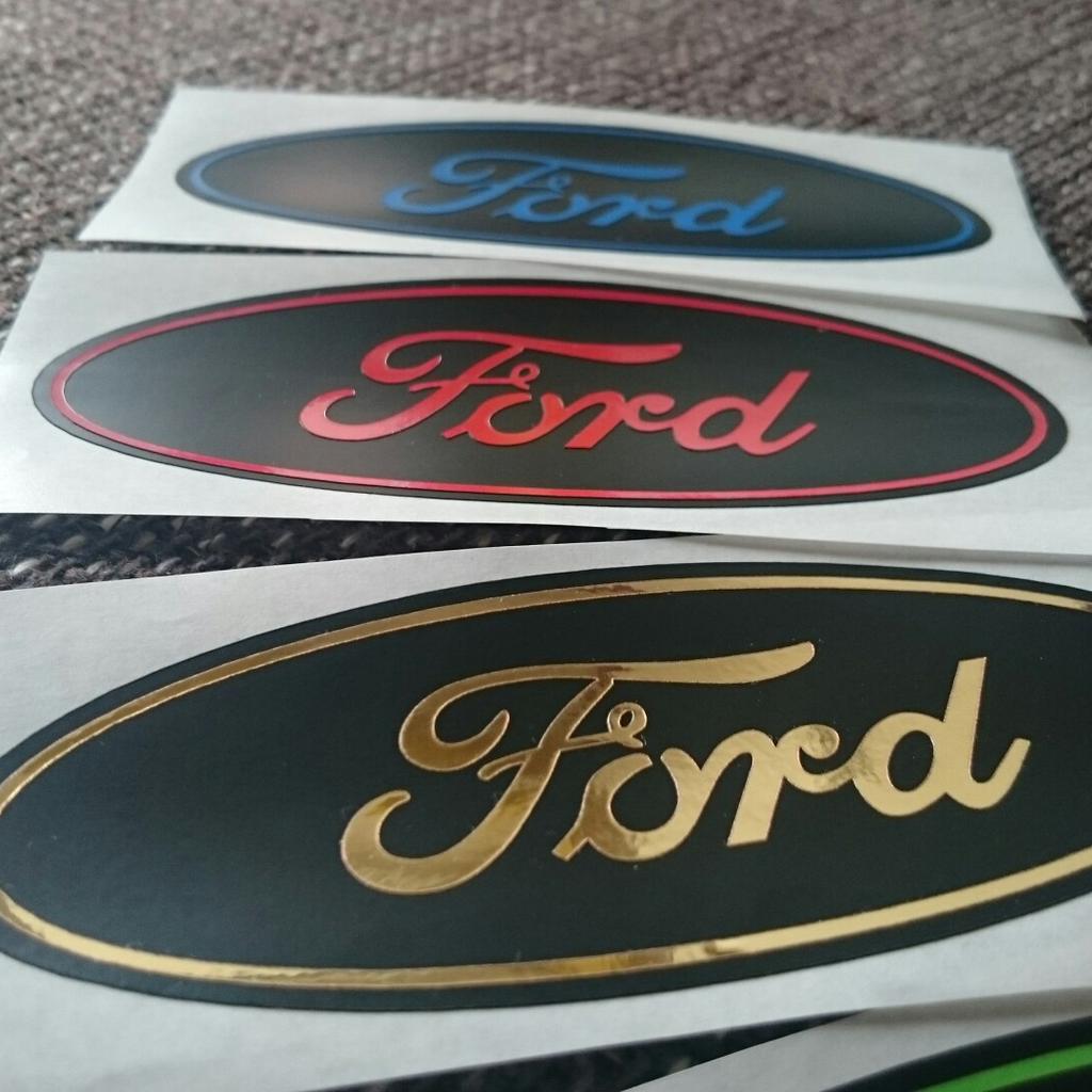Ford fiesta c max focus Emblem aufkleber in 63796 Kahl am Main für 10,00 €  zum Verkauf