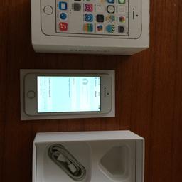 iPhone 5s 16gb on ee... like new condition, no scratches, no dents, no marks, no faults. iCloud & passcode has been removed ready for new owner.

ee will unlock it for £8.99... if you wish to have it unlocked to all networks.

Whats in the box:
iPhone 5s
Usb cable
Sim removal pin

Would be selling for £120 but as it dont come with plug i will sell for 110.

Buy with confidence just check my reviews.
Thanks for looking.