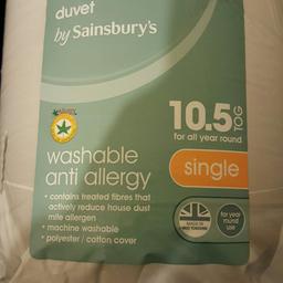 Single bed Duvet Brand new unopened collection