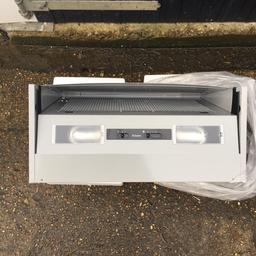 For sale Candy CBP61/1X Built In 60cm 3 Speeds Integrated Cooker Hood Grey New in the box.