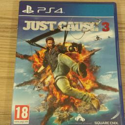Ps4 Just Cause 3 - as new.
