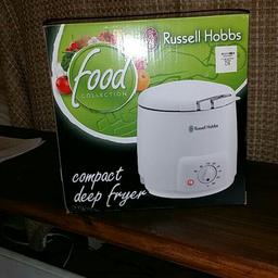 Compact deep fryer.  Never used . Still have reciept.  Collection only.