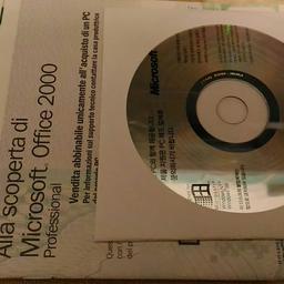 Office 2000 originale
CD in custodia morbida e seriale

Consegna zona mia -spedizione a parte
Info 3497442674 WhatsApp