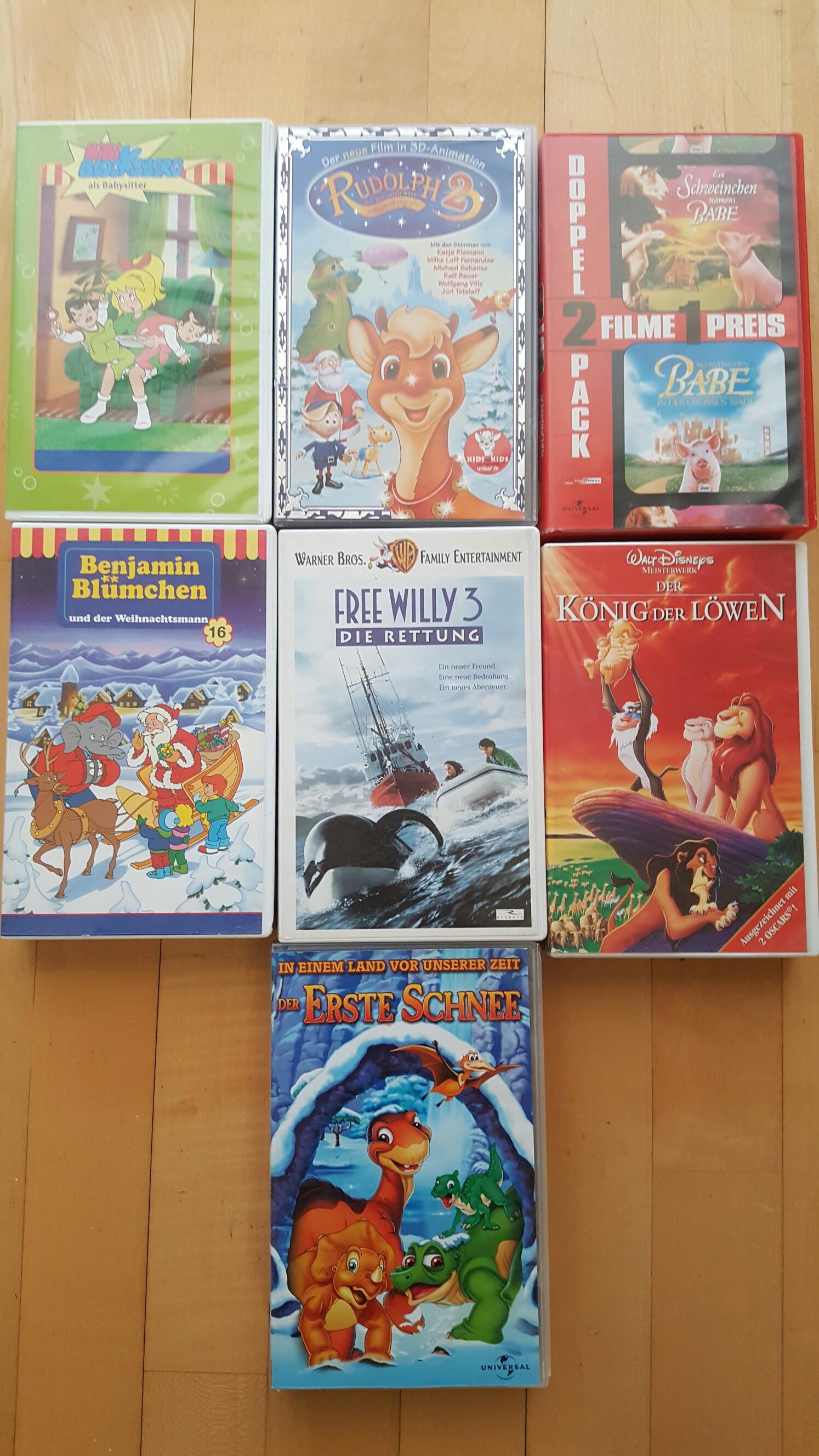 Kinderfilme VHS Kassetten in 8472 Vogau for €2.00 for sale | Shpock