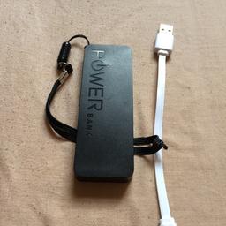 A almost new power bank , used only once or twice.