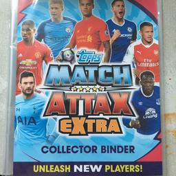 Full set of 2016-17 Extra Cards includes
Squad updates x70
New Signings x25
Extra Boosts x32
Managers x20
Magic Moments x10
Premier League Legends x10

97 cards

DOES NOT INCLUDE ANY
Man of Match
Stars of the Season
Hat-Trick Hero's
💯 Clubs
Limited Editions

Will post for £4