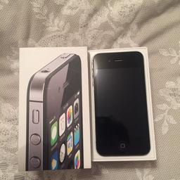 I phone 4s. Black, used but good condition. Email tomburley@live.co.uk